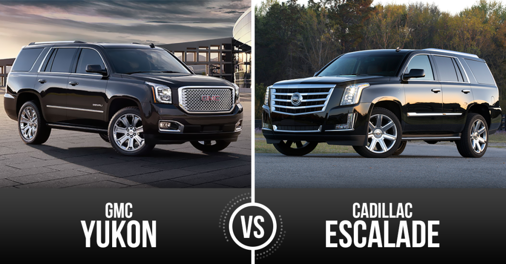 Cadillac Escalade VS GMC Yukon Battle for Best Big Luxury Vehicle