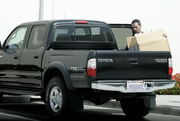 Christian Bale Toyota Tacoma