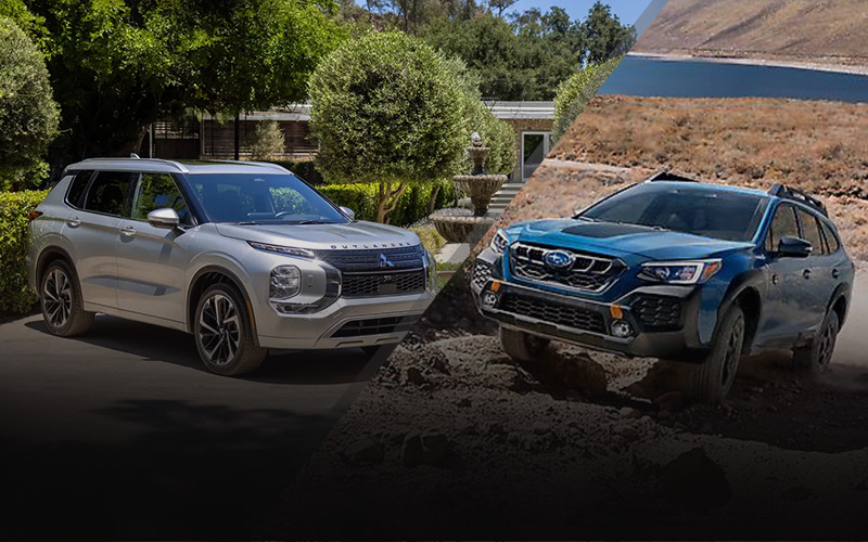 2024 Subaru Outback vs Mitsubishi Outlander