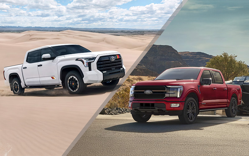 2025 Toyota Tundra vs 2025 Ford F150